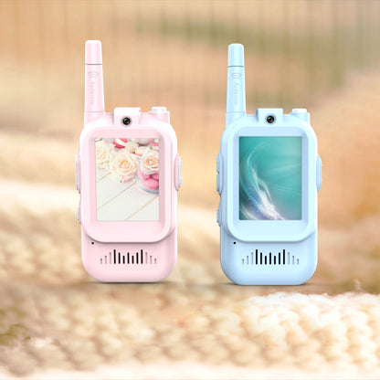 Kids Mini Video Wireless Walkie Talkies - 2 Pack