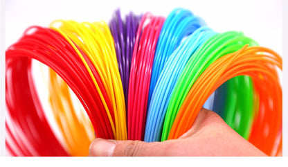 3D Printing Pen with 10 Color PCL Filaments for Kids
