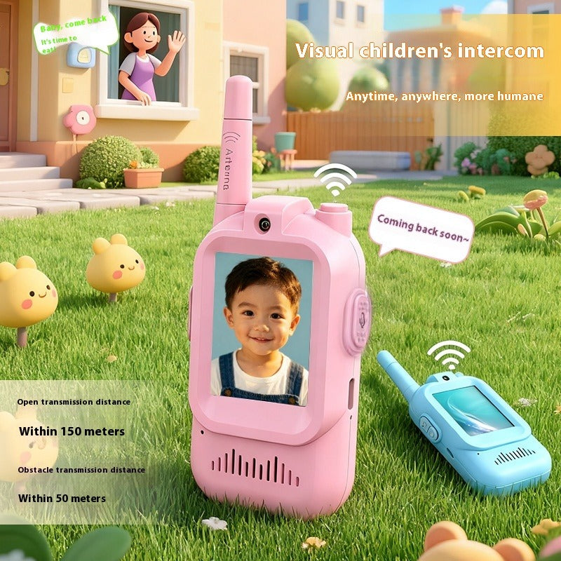 Kids Mini Video Wireless Walkie Talkies - 2 Pack