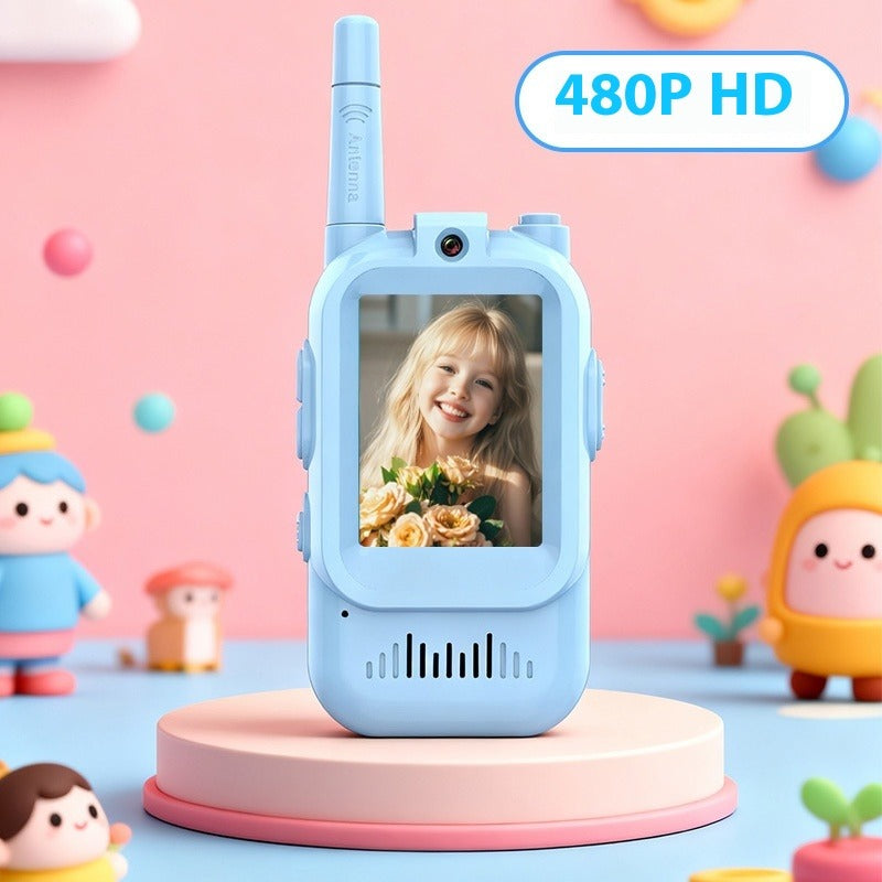 Kids Mini Video Wireless Walkie Talkies - 2 Pack