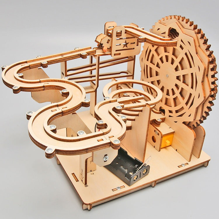 Wondaboo DIY Wooden Electric Marble Track Toy – photo 3