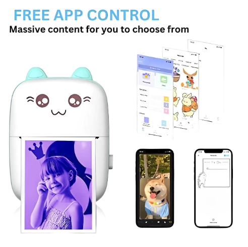Wondaboo mini portable Bluetooth photo printer
